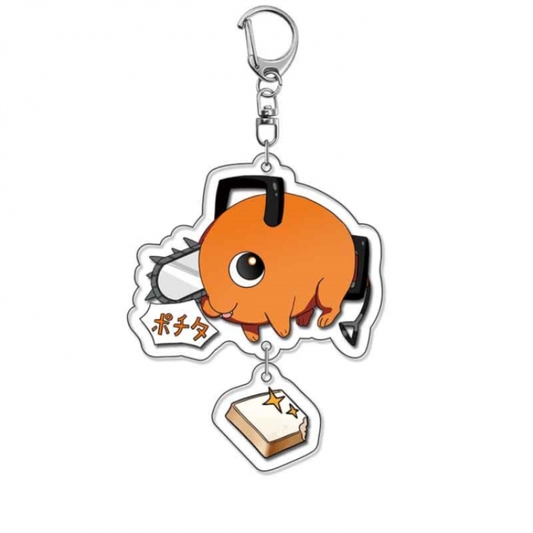 Chainsaw Man Anime Acrylic Keychain Charm price for 5 pcs
