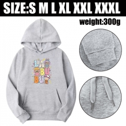 Labubu Anime printed hooded sw...
