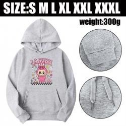 Labubu Anime printed hooded sw...