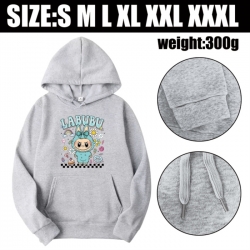 Labubu Anime printed hooded sw...