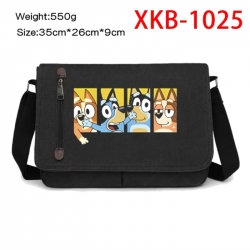 Bluey Anime Retro Canvas Shoul...