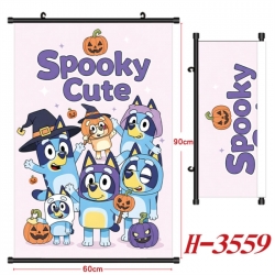 Bluey Anime Black Plastic Rod ...