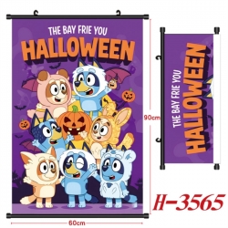 Bluey Anime Black Plastic Rod ...