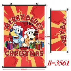 Bluey Anime Black Plastic Rod ...