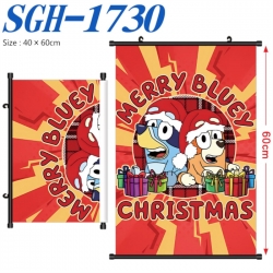 Bluey Anime digital printed po...