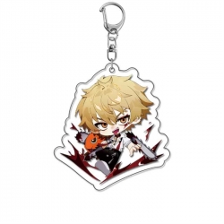 Chainsaw Man Anime Acrylic Key...