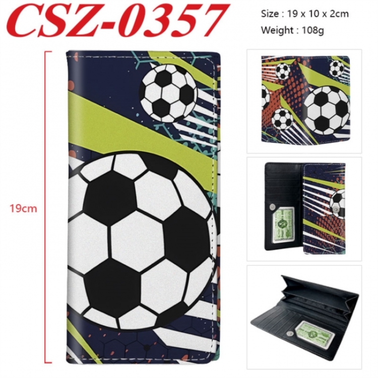 Ball games Anime peripheral long three fold wallet 19x10x2cm