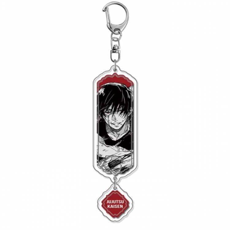 Jujutsu Kaisen Anime peripheral acrylic keychain Long pendant 8.5cm price for 5 pcs