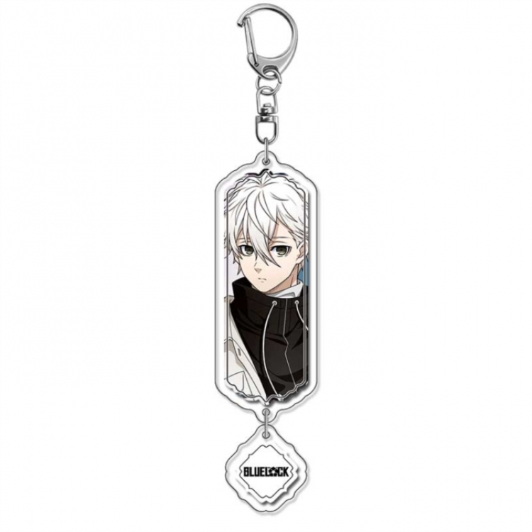 BLUE LOCK  Anime peripheral acrylic keychain Long pendant 8.5cm price for 5 pcs