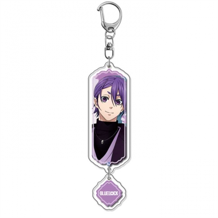 BLUE LOCK  Anime peripheral acrylic keychain Long pendant 8.5cm price for 5 pcs