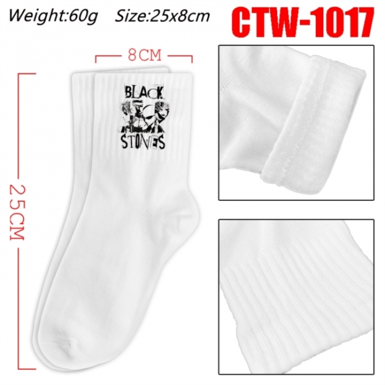 NANA Anime Print Long Crew Cotton Socks 25x8cm