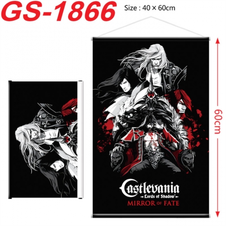 CASTLEVANIA Anime digital printing hanging rope hanging Wall Scroll 40x60cm