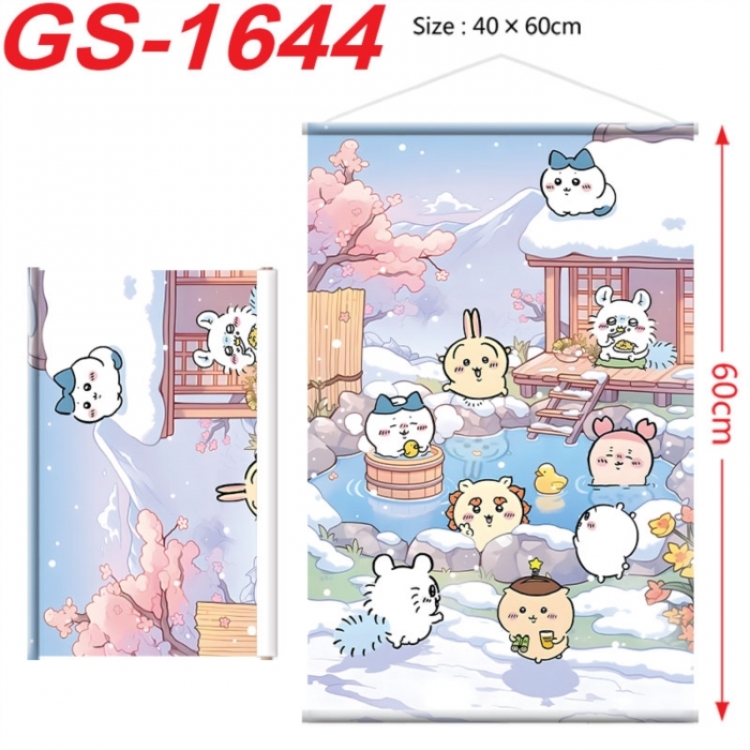 Chiikawa Anime digital printing hanging rope hanging Wall Scroll 40x60cm