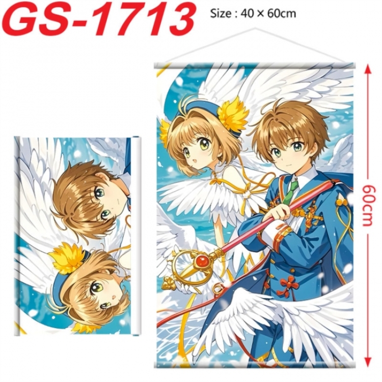 Card Captor Sakura Anime digital printing hanging rope hanging Wall Scroll 40x60cm