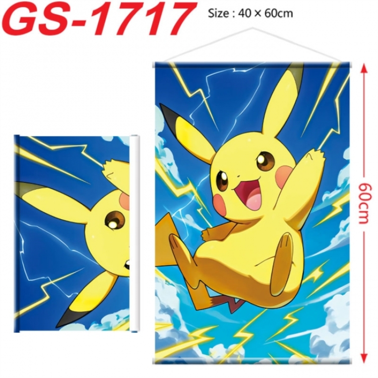 Pokemon Anime digital printing hanging rope hanging Wall Scroll 40x60cm
