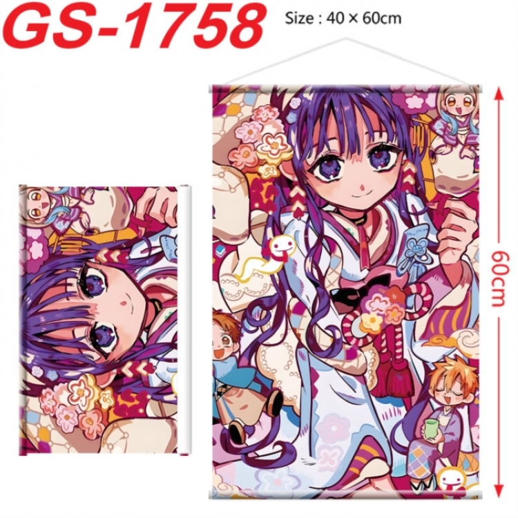Toilet-bound Hanako-kun Anime digital printing hanging rope hanging Wall Scroll 40x60cm