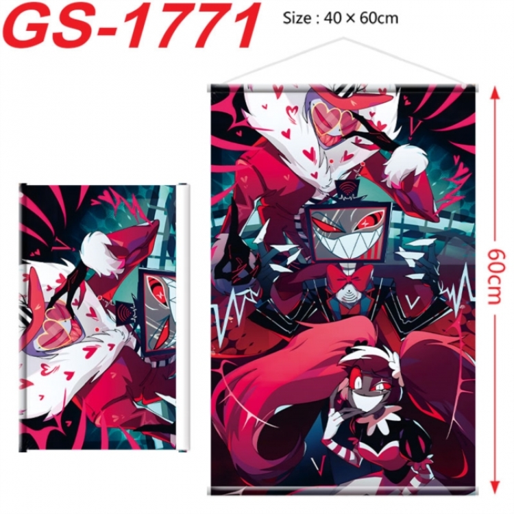 Hazbin Hotel Anime digital printing hanging rope hanging Wall Scroll 40x60cm