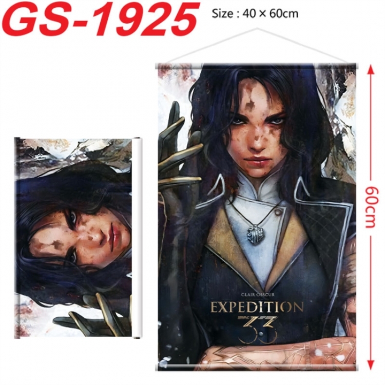 Clair Obscur: Expedition 33 Anime digital printing hanging rope hanging Wall Scroll 40x60cm