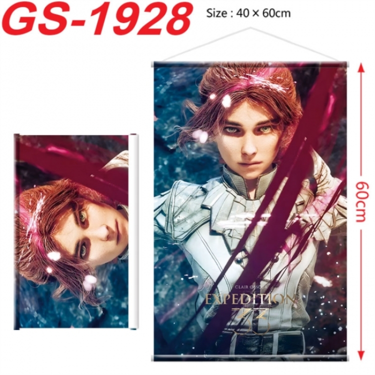 Clair Obscur: Expedition 33 Anime digital printing hanging rope hanging Wall Scroll 40x60cm