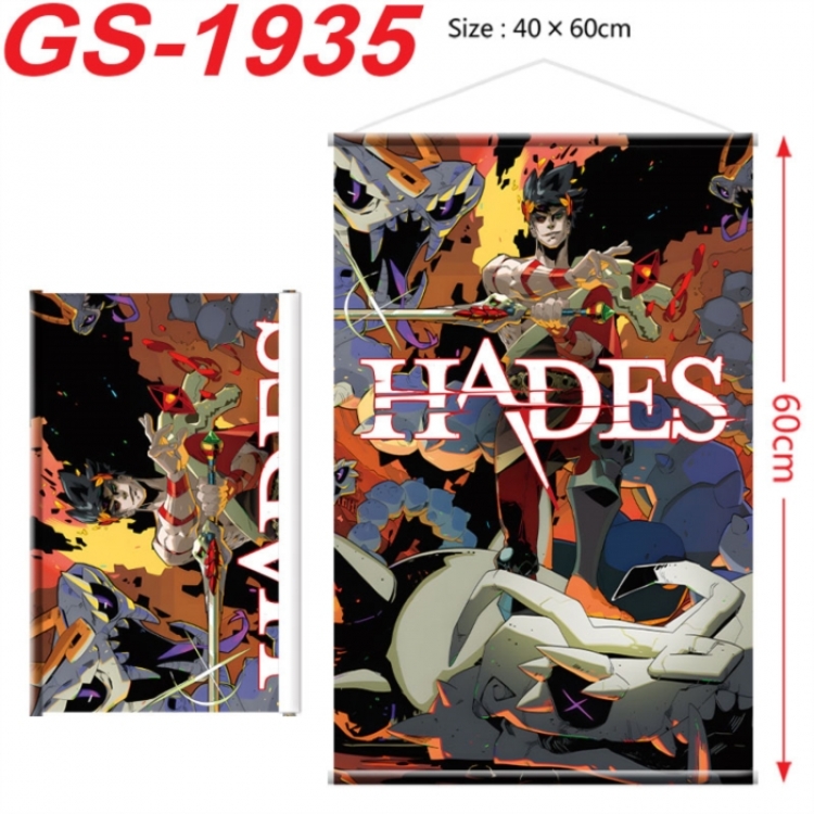 Hades Anime digital printing hanging rope hanging Wall Scroll 40x60cm