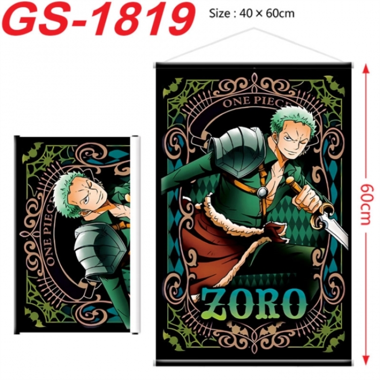 One Piece Anime digital printing hanging rope hanging Wall Scroll 40x60cm