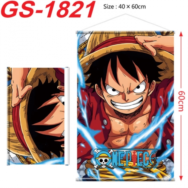 One Piece Anime digital printing hanging rope hanging Wall Scroll 40x60cm