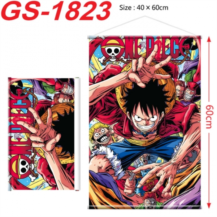 One Piece Anime digital printing hanging rope hanging Wall Scroll 40x60cm