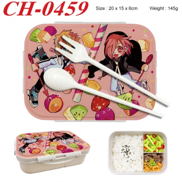 Toilet-bound Hanako-kun Anime themed UV printed student lunch box 20x15x6cm 145g