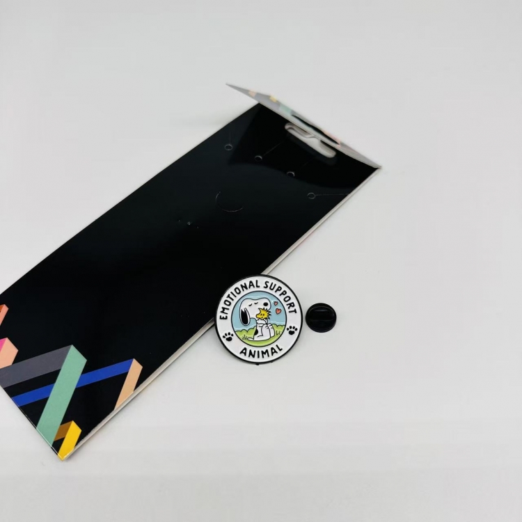 SNOOPY Anime peripheral character brooch badge price for 5 pcs