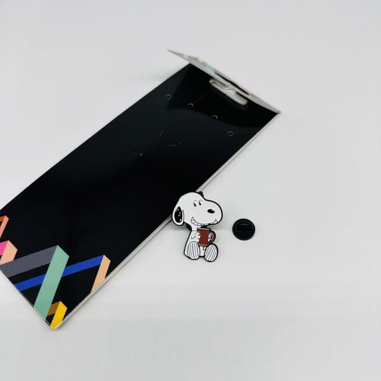 SNOOPY Anime peripheral character brooch badge price for 5 pcs