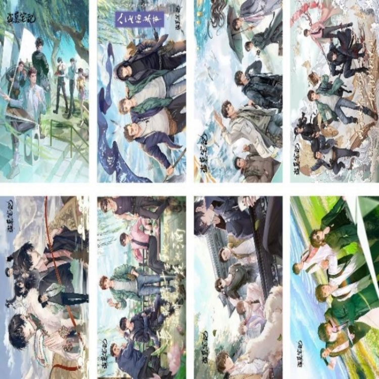 The Graver Robbers Chronicles Embossed poster 8 pcs a set 42X29CM price for 5 sets 