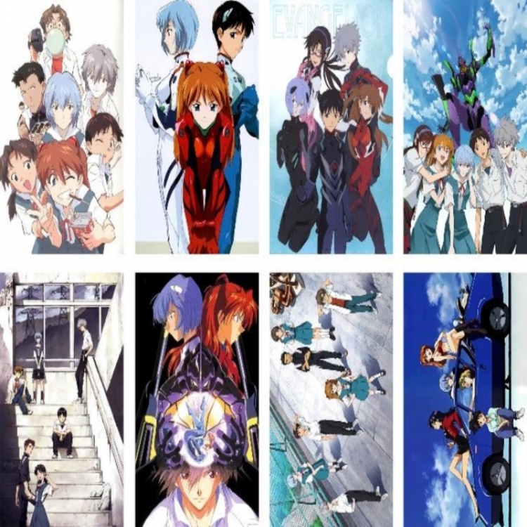 EVA Embossed poster 8 pcs a set 42X29CM price for 5 sets 