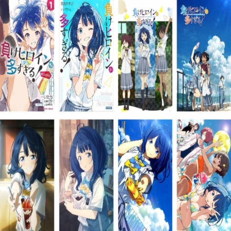 Makeine: Too Many Losing Her Embossed poster 8 pcs a set 42X29CM price for 5 sets