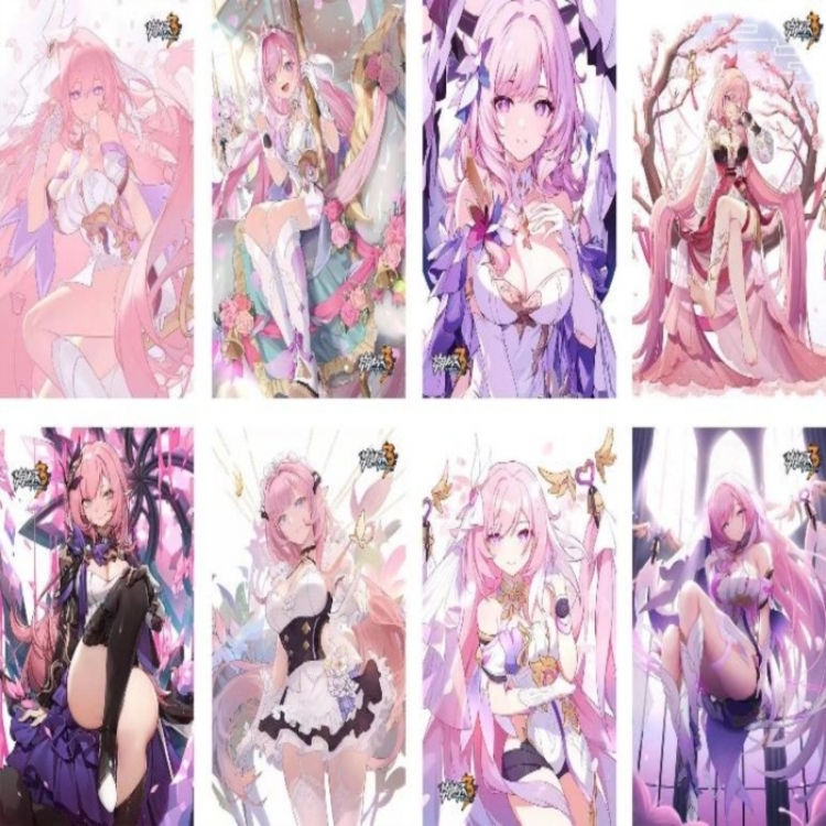 Collapse Embossed poster 8 pcs a set 42X29CM price for 5 sets