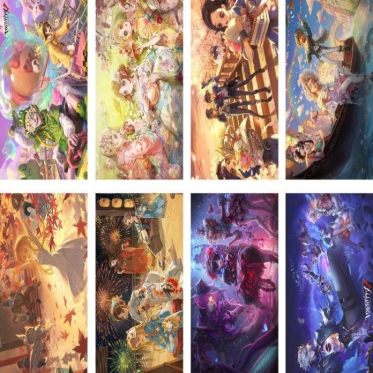 Embossed poster 8 pcs a set 42X29CM price for 5 sets 