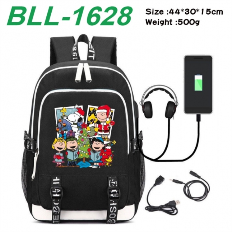 Peanuts‌ Game Canvas Backpack Waterproof School Bag 44X30X15CM 500G