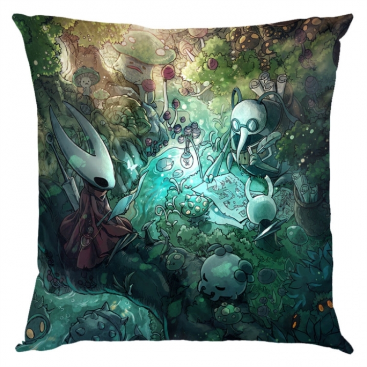 The Hollow Knight Anime square full-color pillow cushion 45X45CM NO FILLING 
