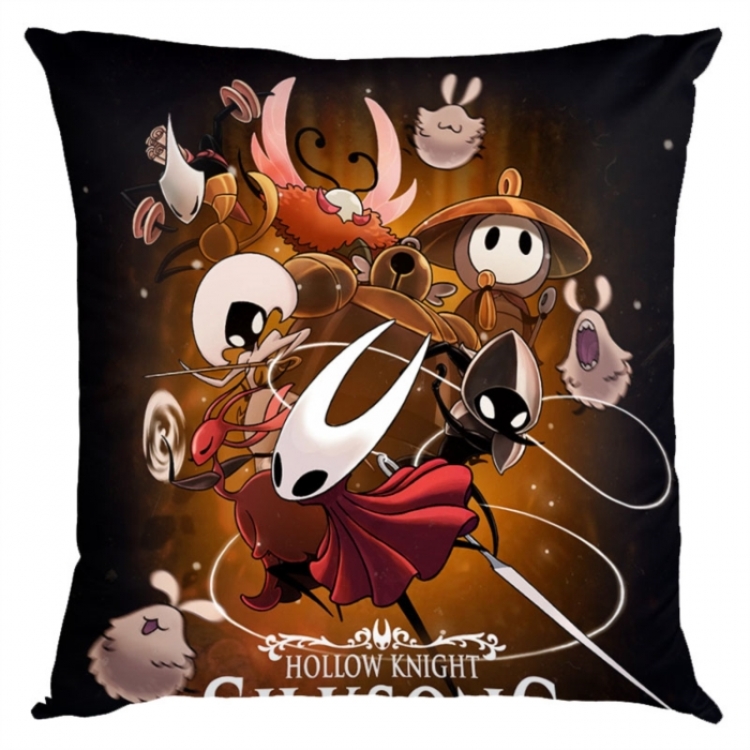 The Hollow Knight Anime square full-color pillow cushion 45X45CM NO FILLING 