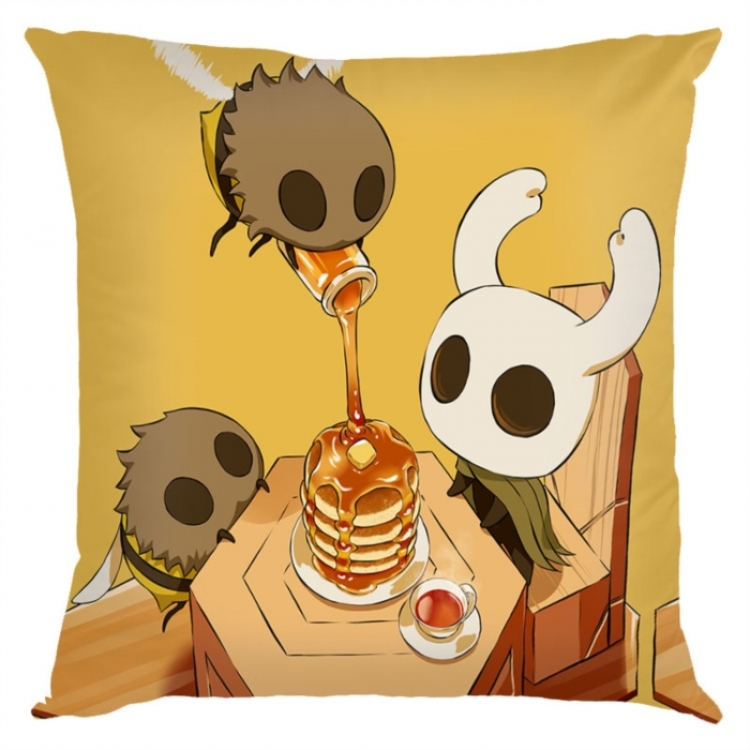 The Hollow Knight Anime square full-color pillow cushion 45X45CM NO FILLING 