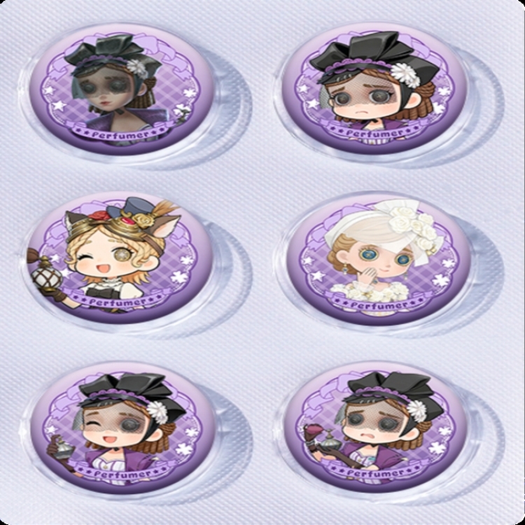 Identity V Anime peripheral pill bar badge 25mm a set of 6 price for 5 sets   