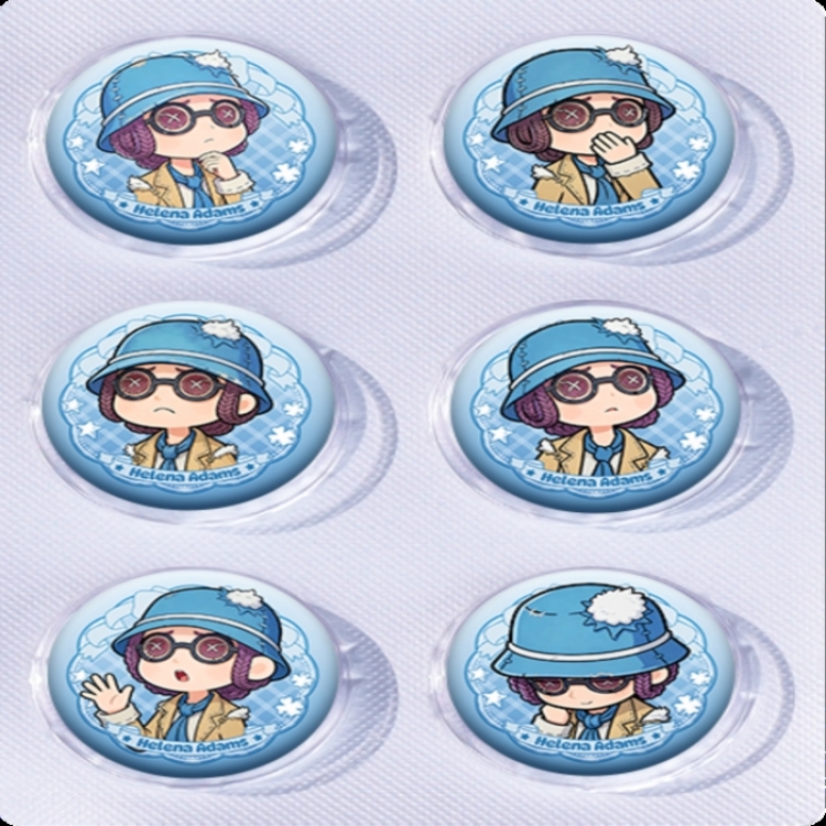 Identity V Anime peripheral pill bar badge 25mm a set of 6 price for 5 sets   