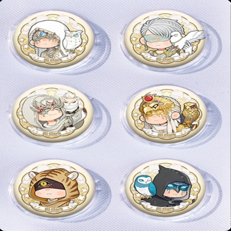 Identity V Anime peripheral pill bar badge 25mm a set of 6 price for 5 sets   