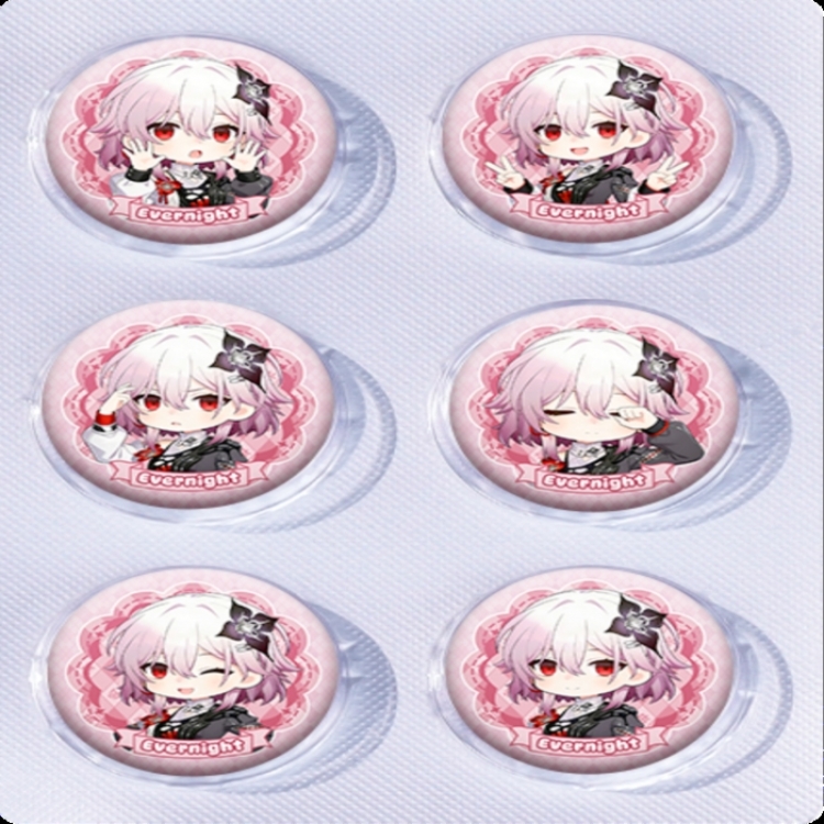 Honkai: Star Rail Anime peripheral pill bar badge 25mm a set of 6 price for 5 sets 