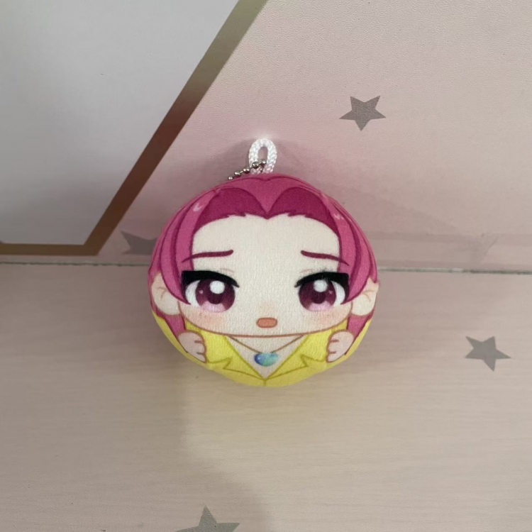 K-Pop:Demon Hunters Dango Plush Toy Small Pendant Keychain 8cm