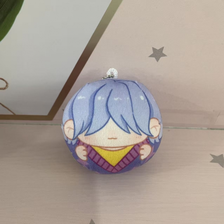 K-Pop:Demon Hunters Dango Plush Toy Small Pendant Keychain 8cm