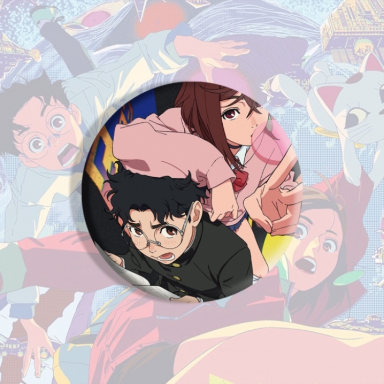 DANDADAN Anime tinplate brooch badge price for 5 pcs