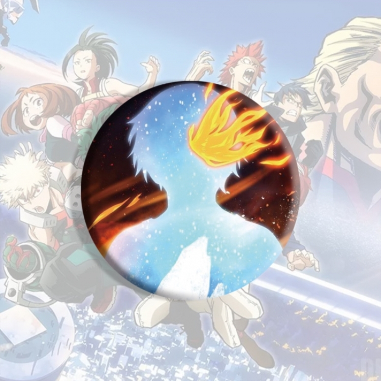 My Hero Academia Anime tinplate brooch badge price for 5 pcs