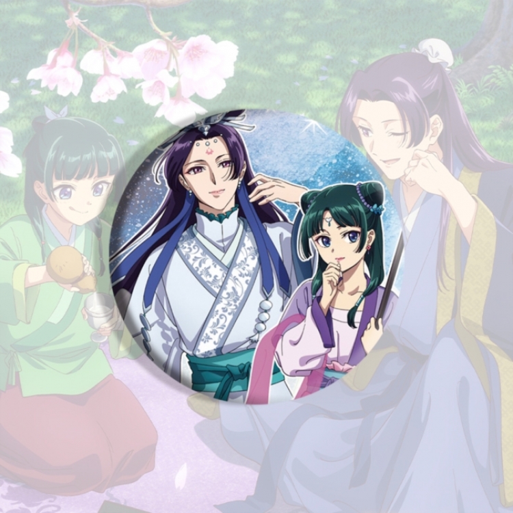 The Apothecary Diaries Hardware Anime tinplate brooch badge price for 5 pcs