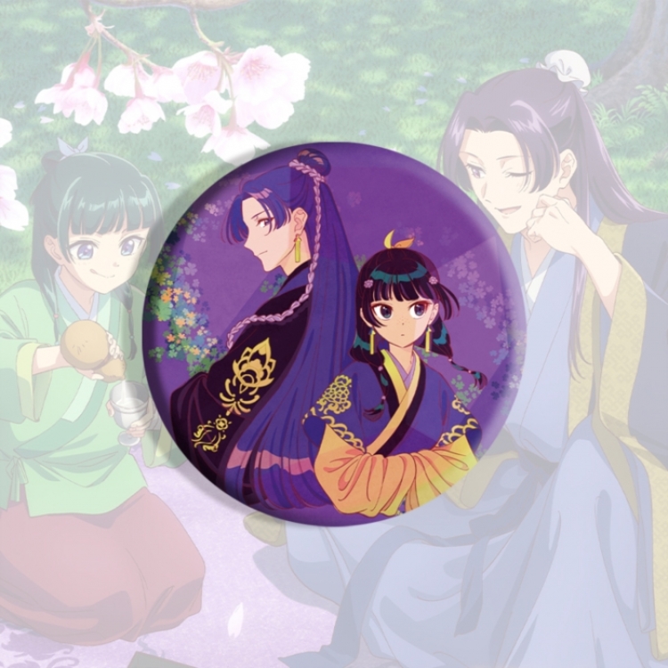 The Apothecary Diaries Hardware Anime tinplate brooch badge price for 5 pcs