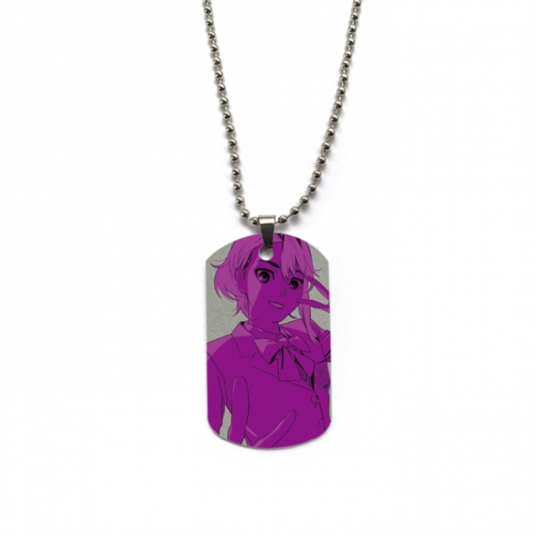 DANDADAN Anime double-sided full color printed military brand necklace price for 5 pcs